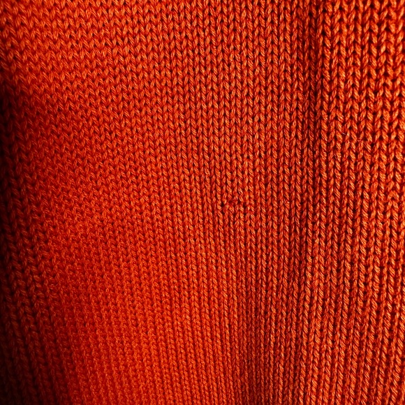 Burberry Men's Sweater in Rich Orange - Picture 6 of 10